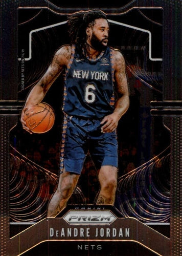#243 DeAndre Jordan - Brooklyn Nets - 2019-20 Panini Prizm Basketball