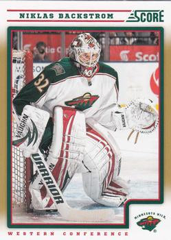 #243 Niklas Backstrom - Minnesota Wild - 2012-13 Score - Gold Rush Hockey