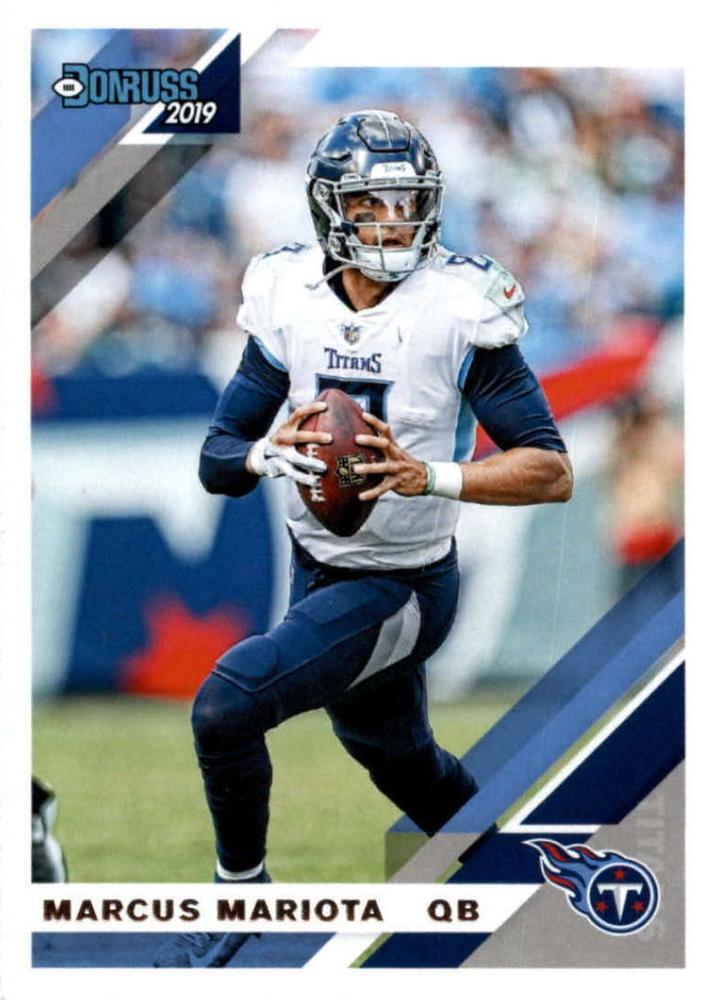 #243 Marcus Mariota - Tennessee Titans - 2019 Donruss Football