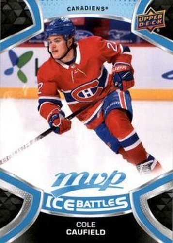 #243 Cole Caufield - Montreal Canadiens - 2021-22 Upper Deck MVP - Ice Battles Hockey