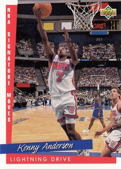 #243 Kenny Anderson - New Jersey Nets - 1993-94 Upper Deck Basketball