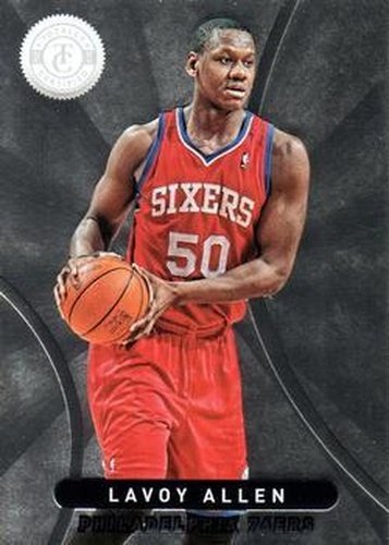 #243 Lavoy Allen - Philadelphia 76ers - 2012-13 Panini Totally Certified Basketball