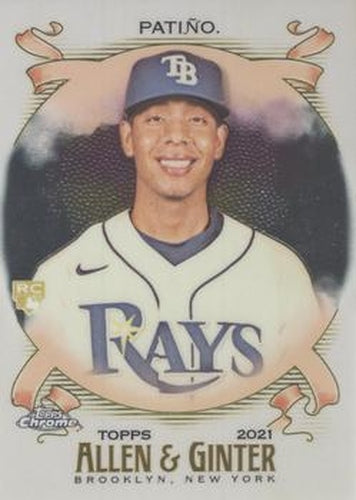 #243 Luis Patiño - Tampa Bay Rays - 2021 Topps Allen & Ginter Chrome Baseball