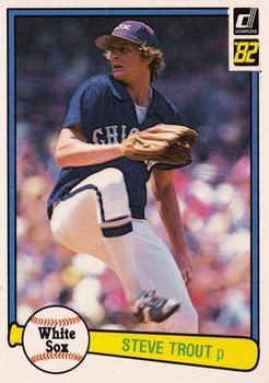 #243 Steve Trout - Chicago White Sox - 1982 Donruss Baseball