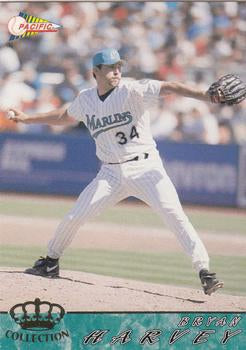 #243 Bryan Harvey - Florida Marlins - 1994 Pacific Baseball
