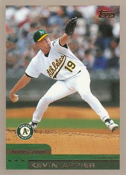 #243 Kevin Appier - Oakland Athletics - 2000 Topps Baseball