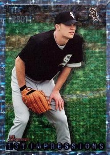 #243 Jeff Abbott - Chicago White Sox - 1995 Bowman Baseball