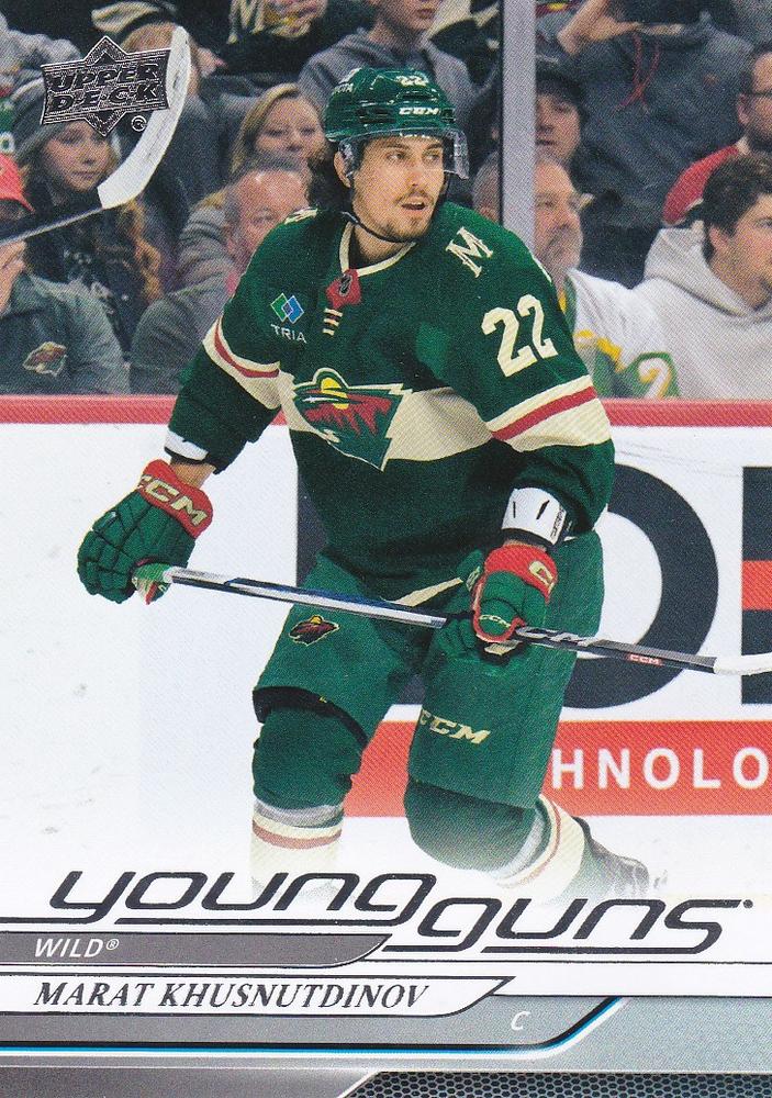 #243 Marat Khusnutdinov - Minnesota Wild - 2024-25 Upper Deck Hockey