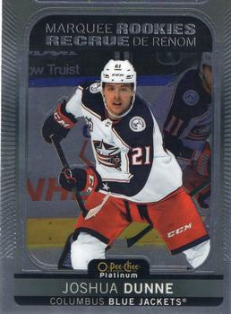 #243 Joshua Dunne - Columbus Blue Jackets - 2021-22 O-Pee-Chee Platinum Hockey