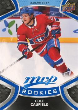 #243 Cole Caufield - Montreal Canadiens - 2021-22 Upper Deck MVP - Blue Hockey