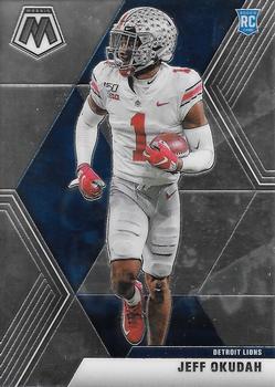 #243 Jeff Okudah - Detroit Lions - 2020 Panini Mosaic Football