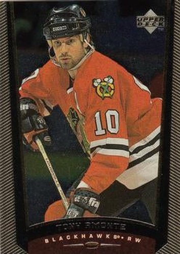 #243 Tony Amonte - Chicago Blackhawks - 1998-99 Upper Deck Gold Reserve Hockey