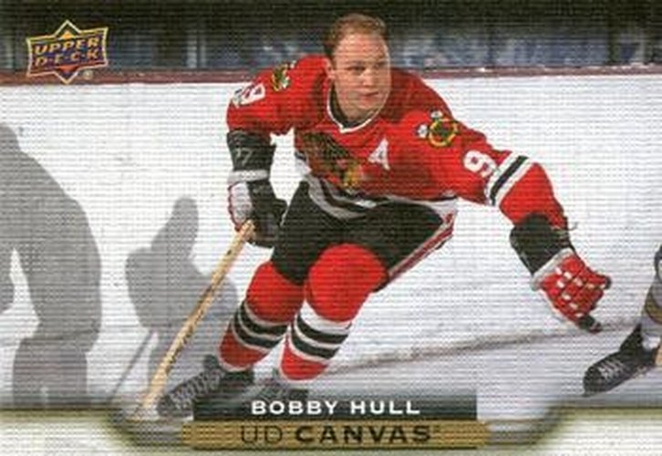 #C243 Bobby Hull - Chicago Blackhawks - 2015-16 Upper Deck - UD Canvas Hockey