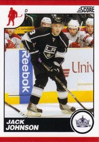 #243 Jack Johnson - Los Angeles Kings - 2010-11 Score Hockey