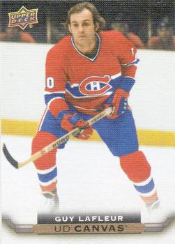 #C244 Guy Lafleur - Montreal Canadiens - 2015-16 Upper Deck - UD Canvas Hockey