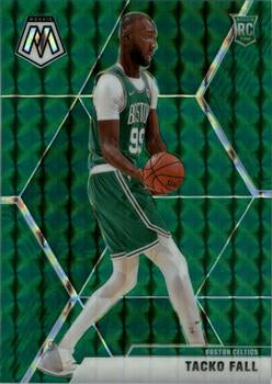 #244 Tacko Fall - Boston Celtics - 2019-20 Panini Mosaic - Green Prizm Basketball