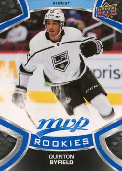 #244 Quinton Byfield - Los Angeles Kings - 2021-22 Upper Deck MVP - Blue Hockey