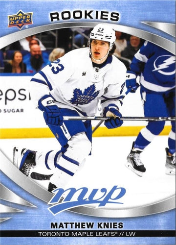 #244 Matthew Knies - Toronto Maple Leafs - 2023-24 Upper Deck MVP Hockey