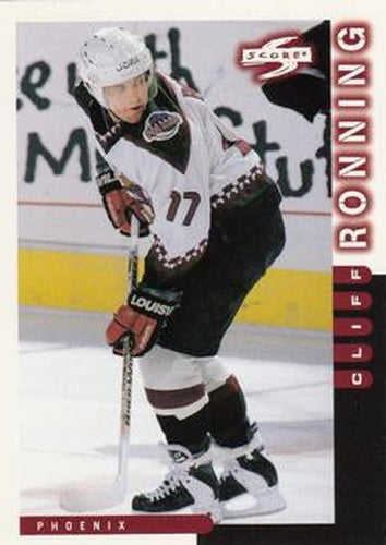#244 Cliff Ronning - Phoenix Coyotes - 1997-98 Score Hockey