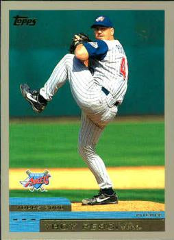 #244 Troy Percival - Anaheim Angels - 2000 Topps Baseball