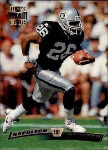 #244 Napoleon Kaufman - Oakland Raiders - 1996 Stadium Club Football