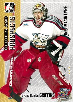 #244 Drew MacIntyre - Grand Rapids Griffins - 2005-06 In The Game Heroes and Prospects Hockey