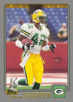 #244 Darren Sharper - Green Bay Packers - 2001 Topps Football