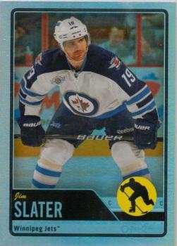 #244 Jim Slater - Winnipeg Jets - 2012-13 O-Pee-Chee - Rainbow Hockey