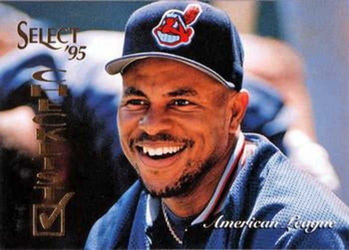 #244 American League Checklist - 1995 Select Baseball