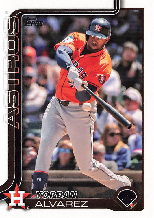 #244 Yordan Alvarez - Houston Astros - 2025 Topps Baseball