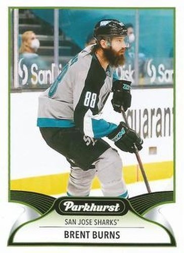 #244 Brent Burns - San Jose Sharks - 2021-22 Parkhurst Hockey