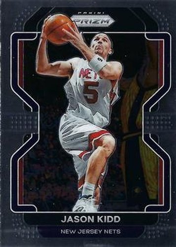 #244 Jason Kidd - New Jersey Nets - 2021-22 Panini Prizm Basketball