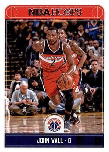 #244 John Wall - Washington Wizards - 2017-18 Hoops Basketball