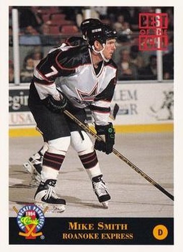 #244 Mike Smith - Roanoke Express - 1994 Classic Pro Hockey Prospects Hockey