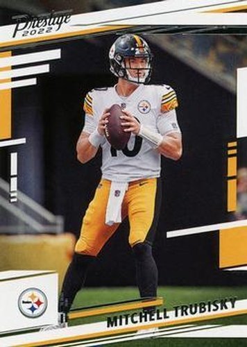 #244 Mitchell Trubisky - Pittsburgh Steelers - 2022 Panini Prestige Football
