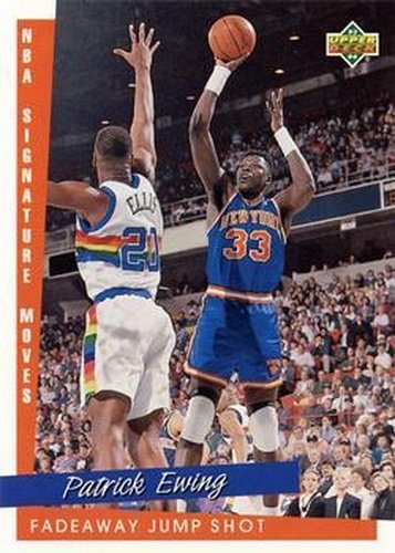 #244 Patrick Ewing - New York Knicks - 1993-94 Upper Deck Basketball