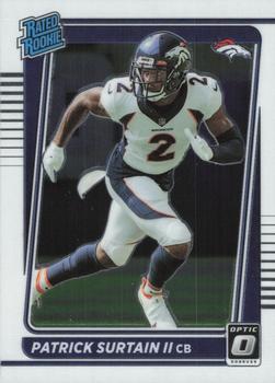 #244 Patrick Surtain II - Denver Broncos - 2021 Donruss Optic Football