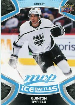 #244 Quinton Byfield - Los Angeles Kings - 2021-22 Upper Deck MVP - Ice Battles Hockey