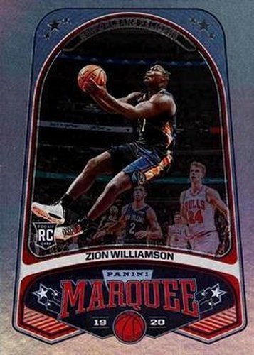 #244 Zion Williamson - New Orleans Pelicans - 2019-20 Panini Chronicles Basketball