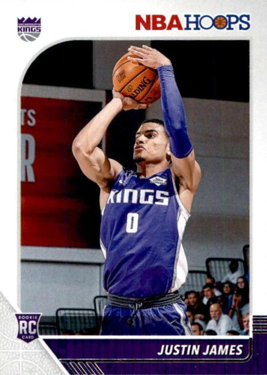 #244 Justin James - Sacramento Kings - 2019-20 Hoops Basketball