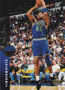 #244 Sean Rooks - Minnesota Timberwolves - 1994-95 Upper Deck Basketball