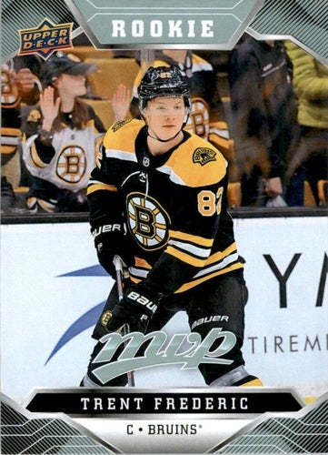 #244 Trent Frederic - Boston Bruins - 2019-20 Upper Deck MVP Hockey