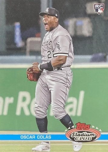#244c Oscar Colás - Chicago White Sox - 2023 Stadium Club Baseball