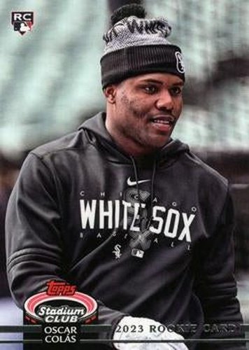 #244d Oscar Colás - Chicago White Sox - 2023 Stadium Club Baseball