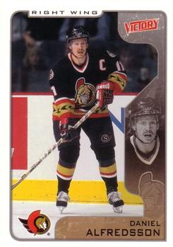 #245 Daniel Alfredsson - Ottawa Senators - 2001-02 Upper Deck Victory Hockey