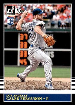 #245 Caleb Ferguson - Los Angeles Dodgers - 2019 Donruss Baseball