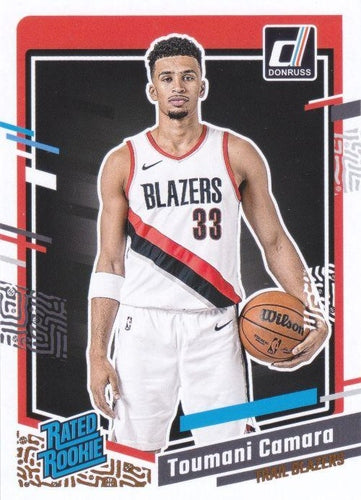 #245 Toumani Camara - Portland Trail Blazers - 2023-24 Donruss Basketball