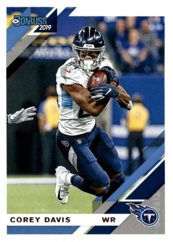 #245 Corey Davis - Tennessee Titans - 2019 Donruss Football