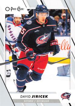 #245 David Jiricek - Columbus Blue Jackets - 2023-24 O-Pee-Chee Hockey