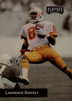 #245 Lawrence Dawsey - Tampa Bay Buccaneers - 1993 Playoff Football
